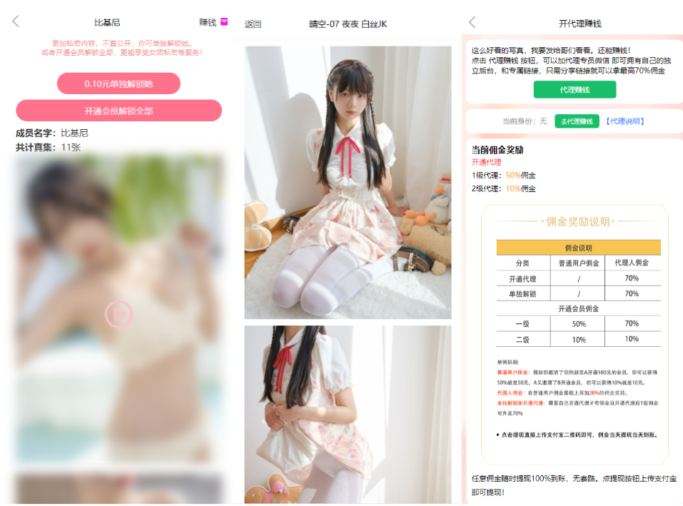 图片[2]-2025最新图片写真视频打赏系统源码 测试可用带教程-大掌鹅智源汇